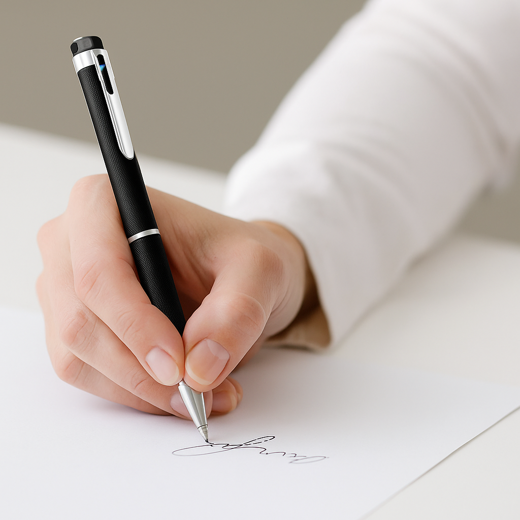 NoteCam Pen – camera pen die geen detail mist, discreet en veilig opnemen