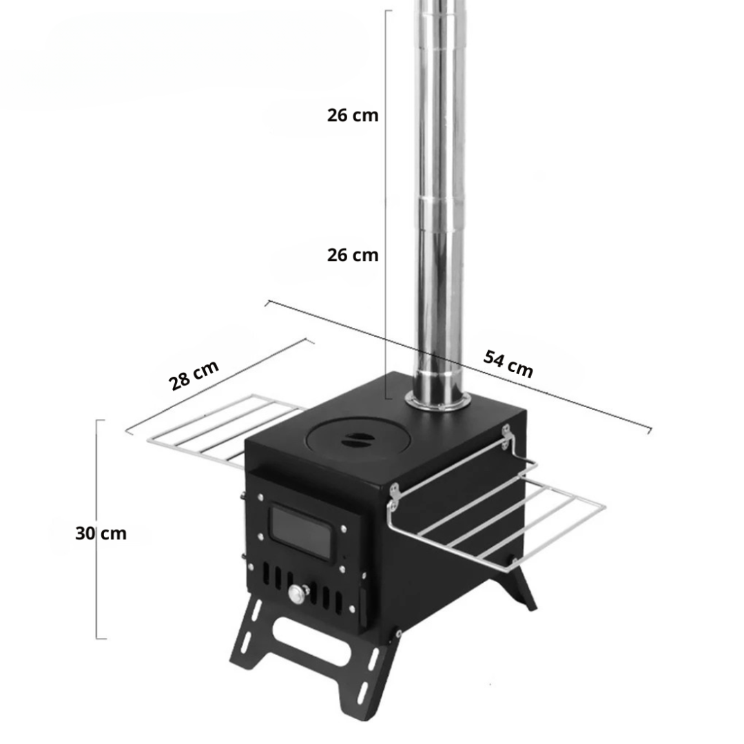CampBlaze Stove – De Ultieme Outdoor Camping Houtkachel