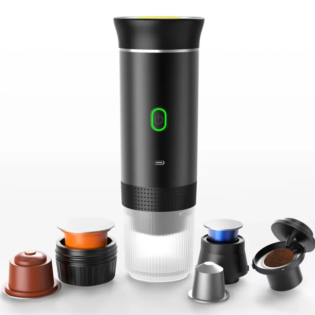 Draagbare 3-in-1 Espressomachine voor Outdoor, Preppers en Survival