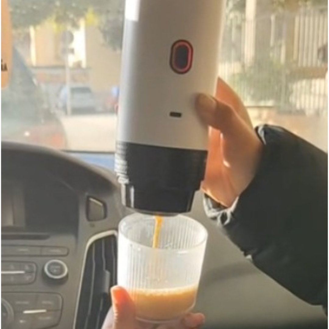 Draagbare 3-in-1 Espressomachine voor Outdoor, Preppers en Survival