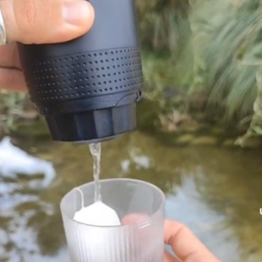 Draagbare 3-in-1 Espressomachine voor Outdoor, Preppers en Survival