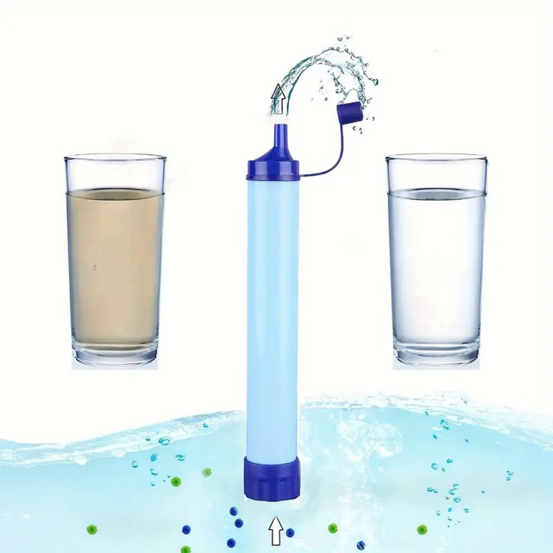 CrisisClear Prep Rietje – Jouw betrouwbare oplossing voor schoon drinkwater in noodsituaties
