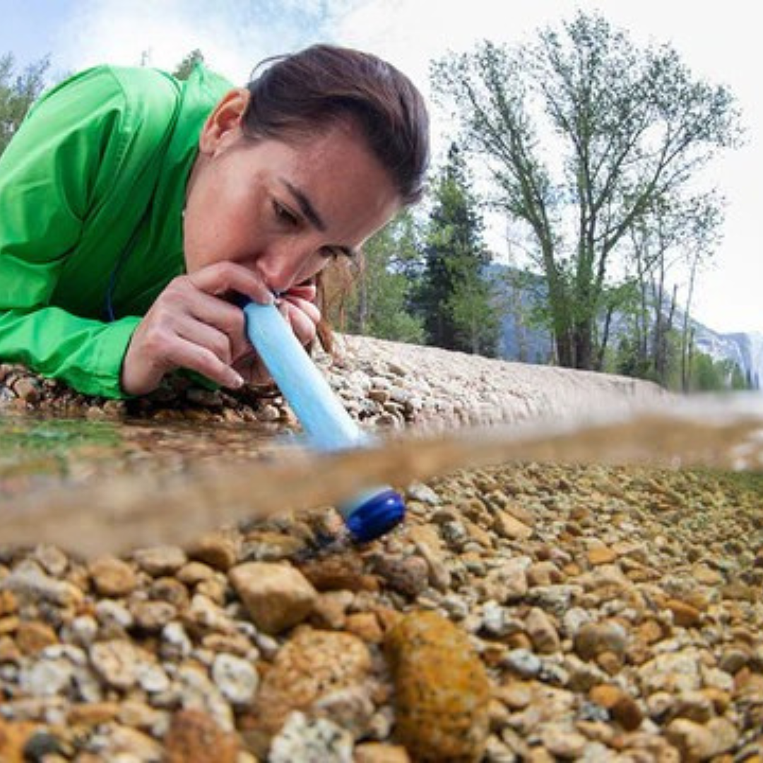 CrisisClear Prep Rietje – Jouw betrouwbare oplossing voor schoon drinkwater in noodsituaties
