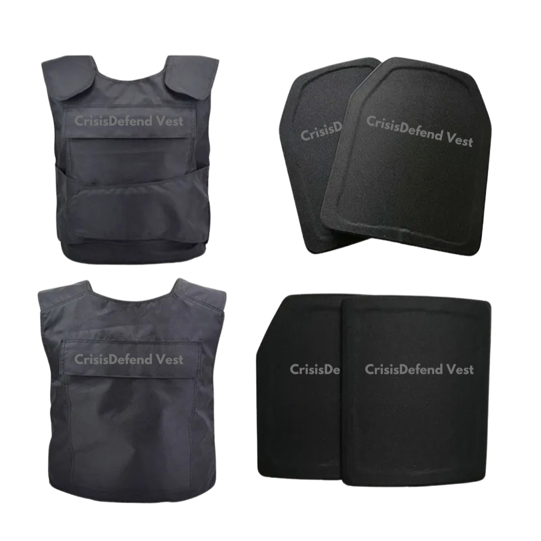 CrisisDefend Vest & Plate Kogelwerend Vest – NIJ Klasse III PE Veiligheidsuitrusting