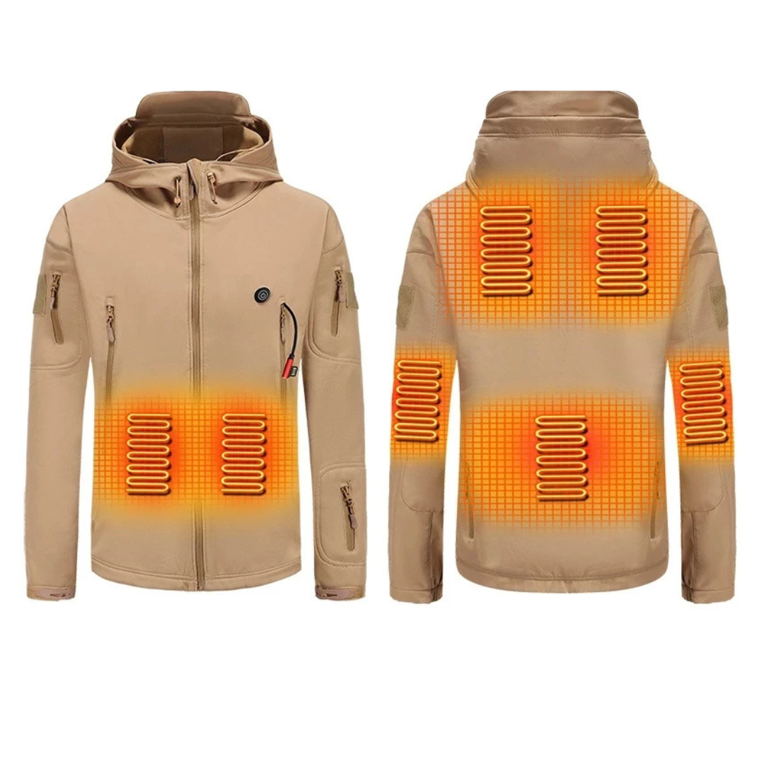 HeatArmor Pro – De Ultieme Verwarmde Jas voor Extreme Kou!