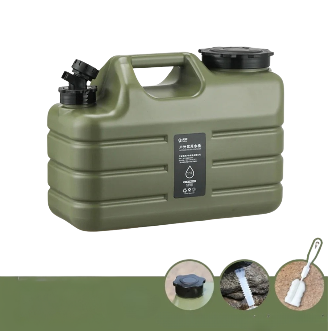 PrepWater Tank – Draagbare Wateropslag met Kraan