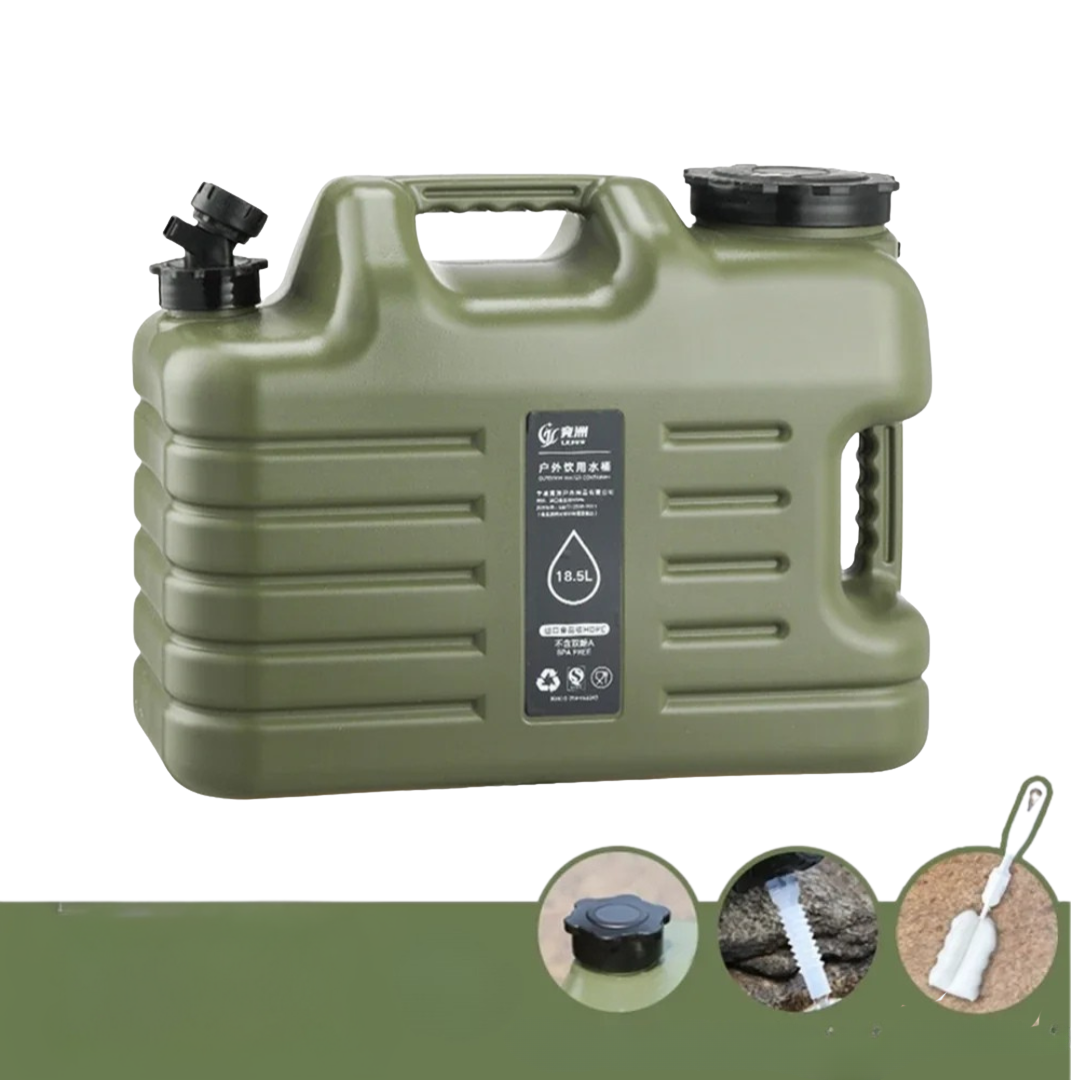 PrepWater Tank – Draagbare Wateropslag met Kraan