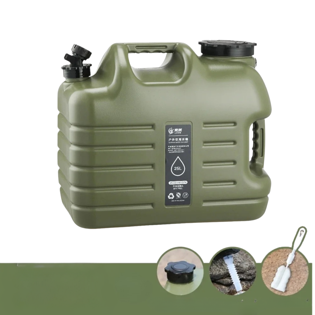 PrepWater Tank – Draagbare Wateropslag met Kraan