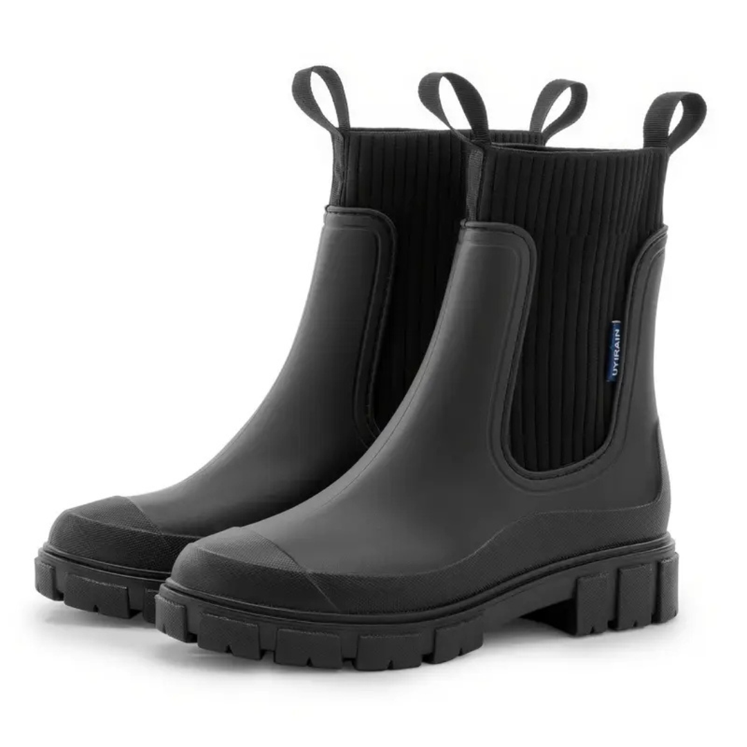 AquaEdge Chelsea Boots – Dames Waterdichte Chelsea Regenlaarzen