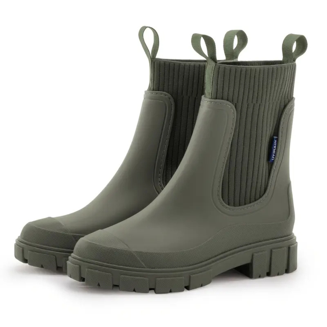 AquaEdge Chelsea Boots – Dames Waterdichte Chelsea Regenlaarzen