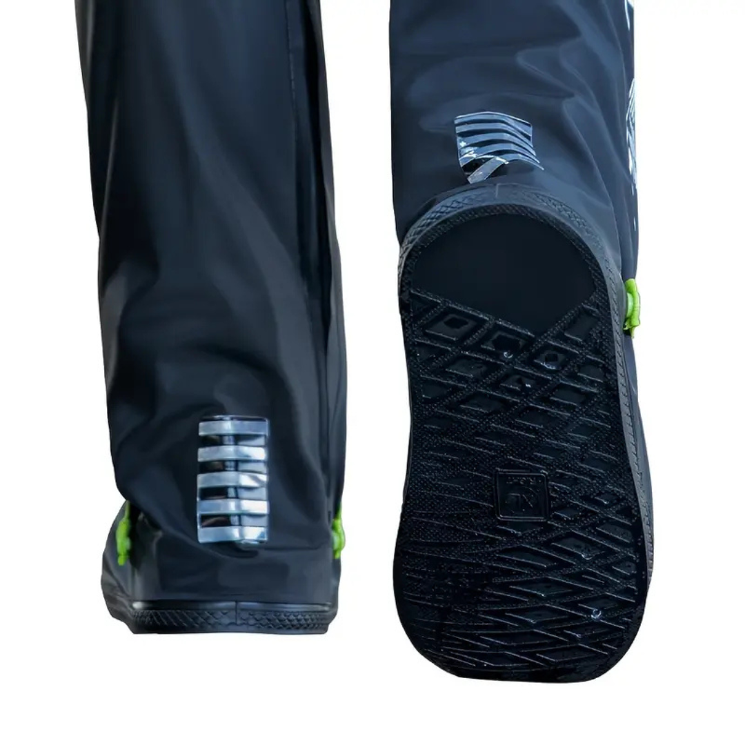 StormGuard Overschoenen – Waterdichte, Herbruikbare Schoenhoezen voor Regen, Sneeuw & Fietsen – Duurzaam Hoog Model met Antislipzool & Reflecterende Strip