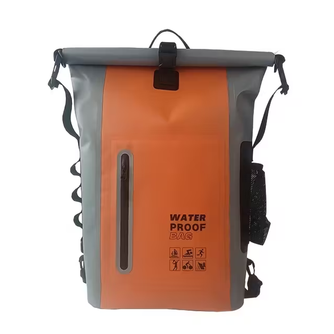 25L Waterdichte Rugzak – Gemaakt van Premium-Grade Hydroflect Tarpaulin voor Outdoor-bescherming
