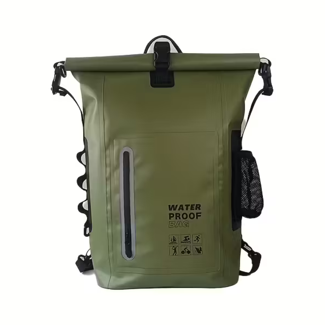 25L Waterdichte Rugzak – Gemaakt van Premium-Grade Hydroflect Tarpaulin voor Outdoor-bescherming