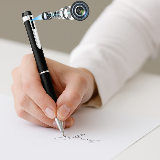 NoteCam Pen – camera pen die geen detail mist, discreet en veilig opnemen