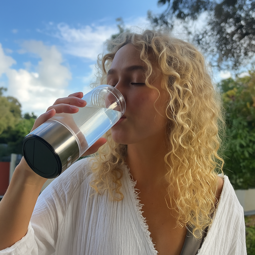 H2Pure Glass Bottle – Jouw Gezondheidsboost in een Fles