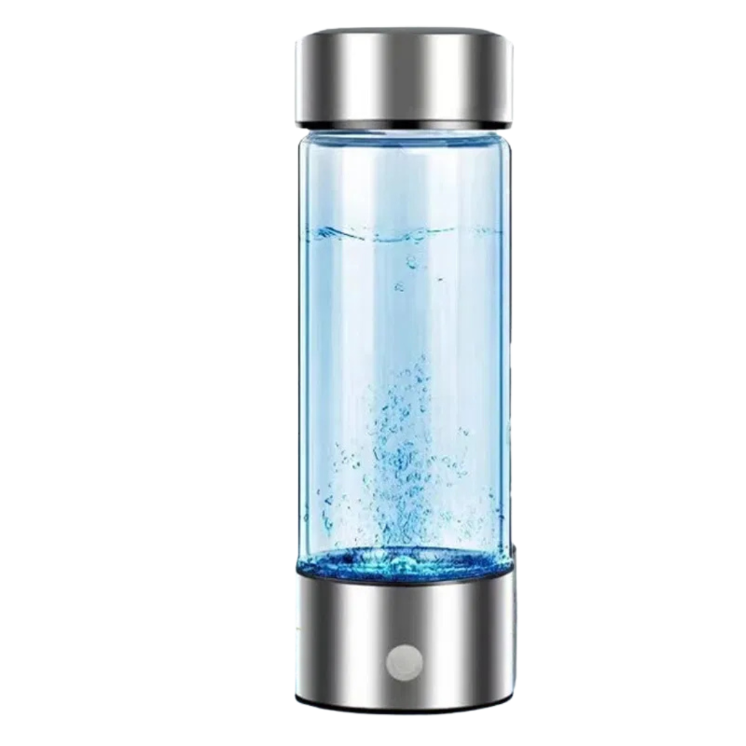 H2Pure Glass Bottle – Jouw Waterstofwater (H₂) Gezondheidsboost in een Fles