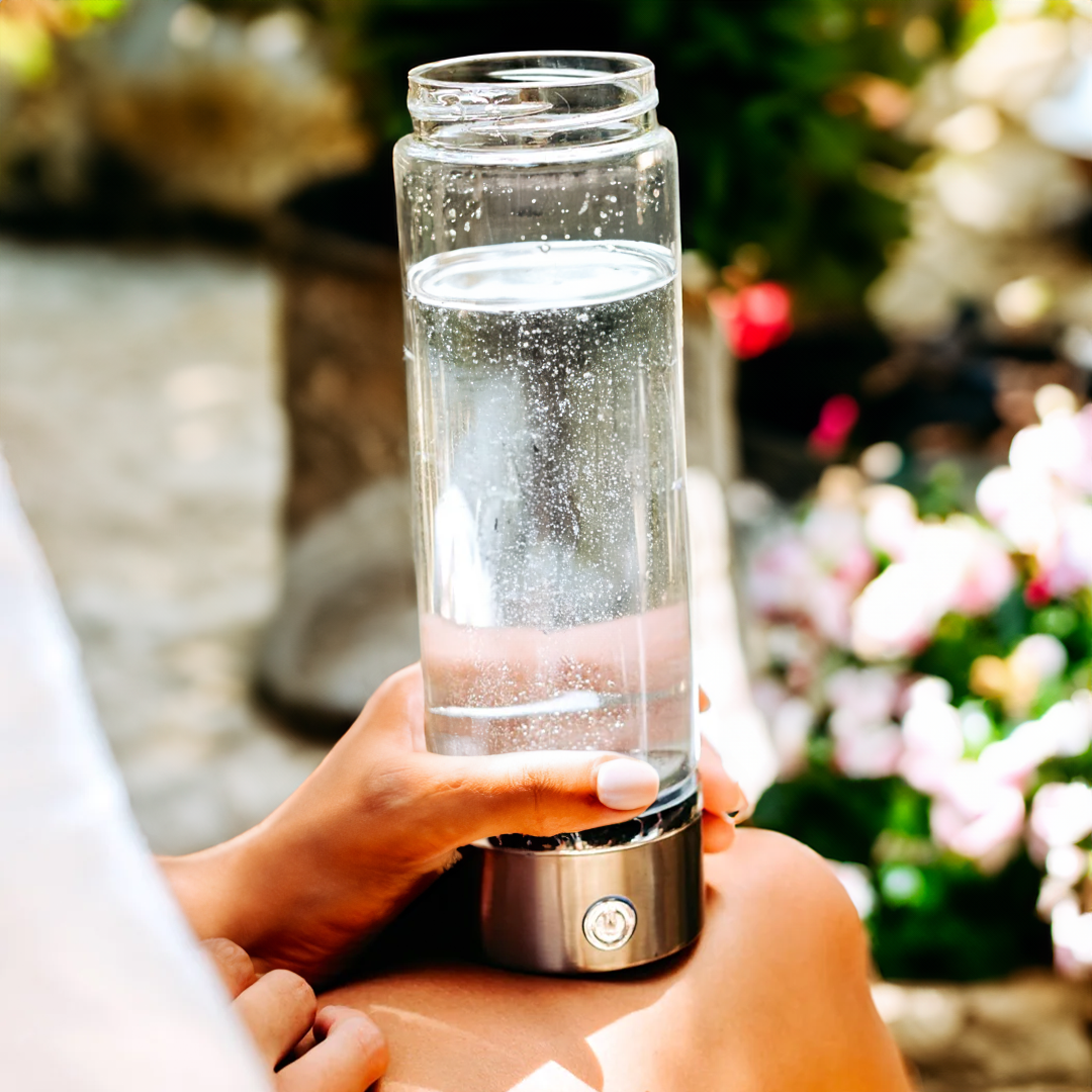 H2Pure Glass Bottle – Jouw Gezondheidsboost in een Fles