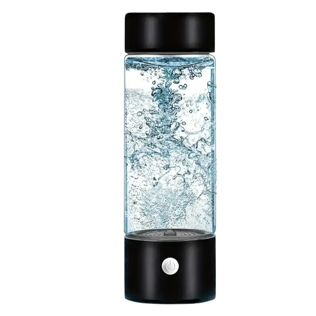 H2Pure Glass Bottle – Jouw Waterstofwater (H₂) Gezondheidsboost in een Fles