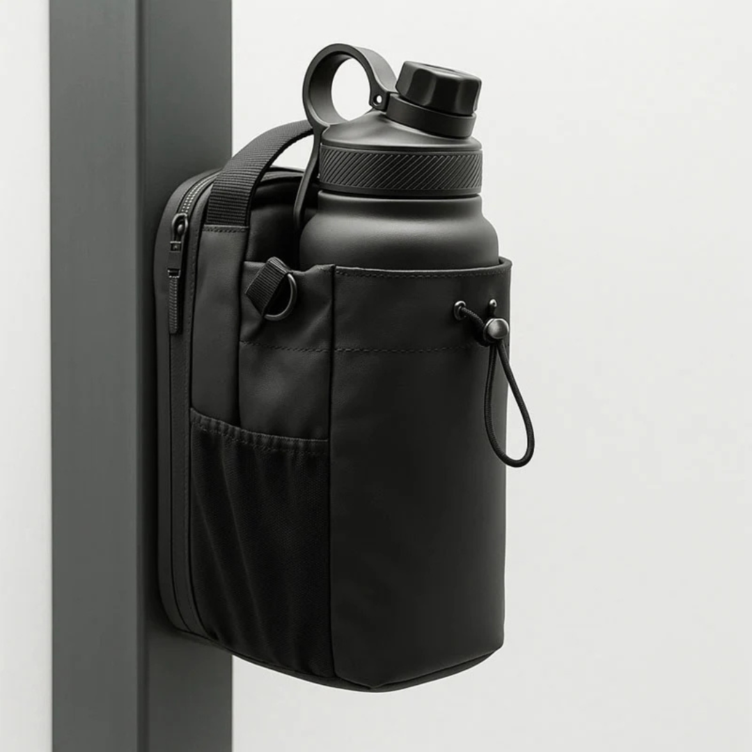 IronGrip Bottle Bag – Magnetische Waterfleshouder voor Gym & Outdoor