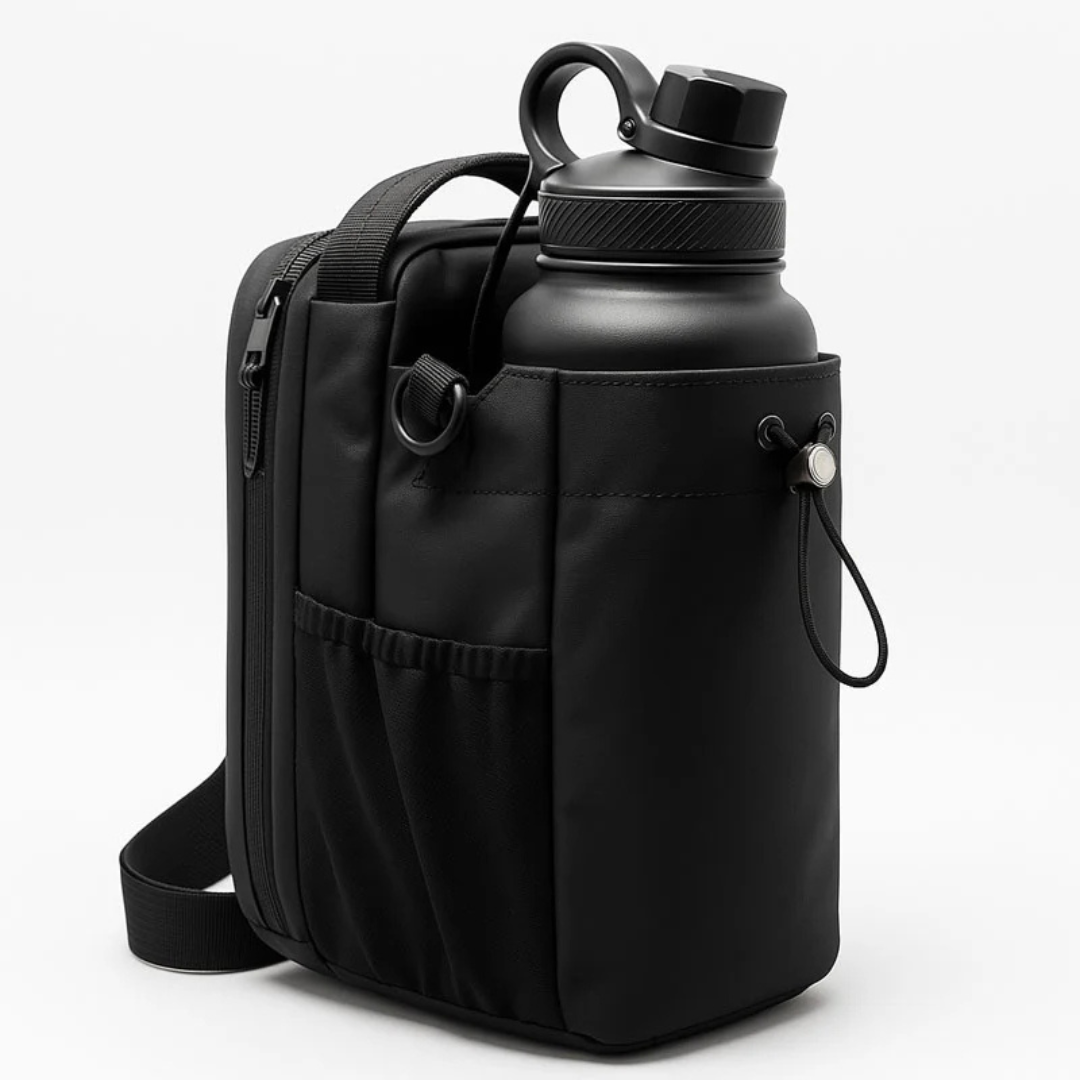 IronGrip Bottle Bag – Magnetische Waterfleshouder voor Gym & Outdoor