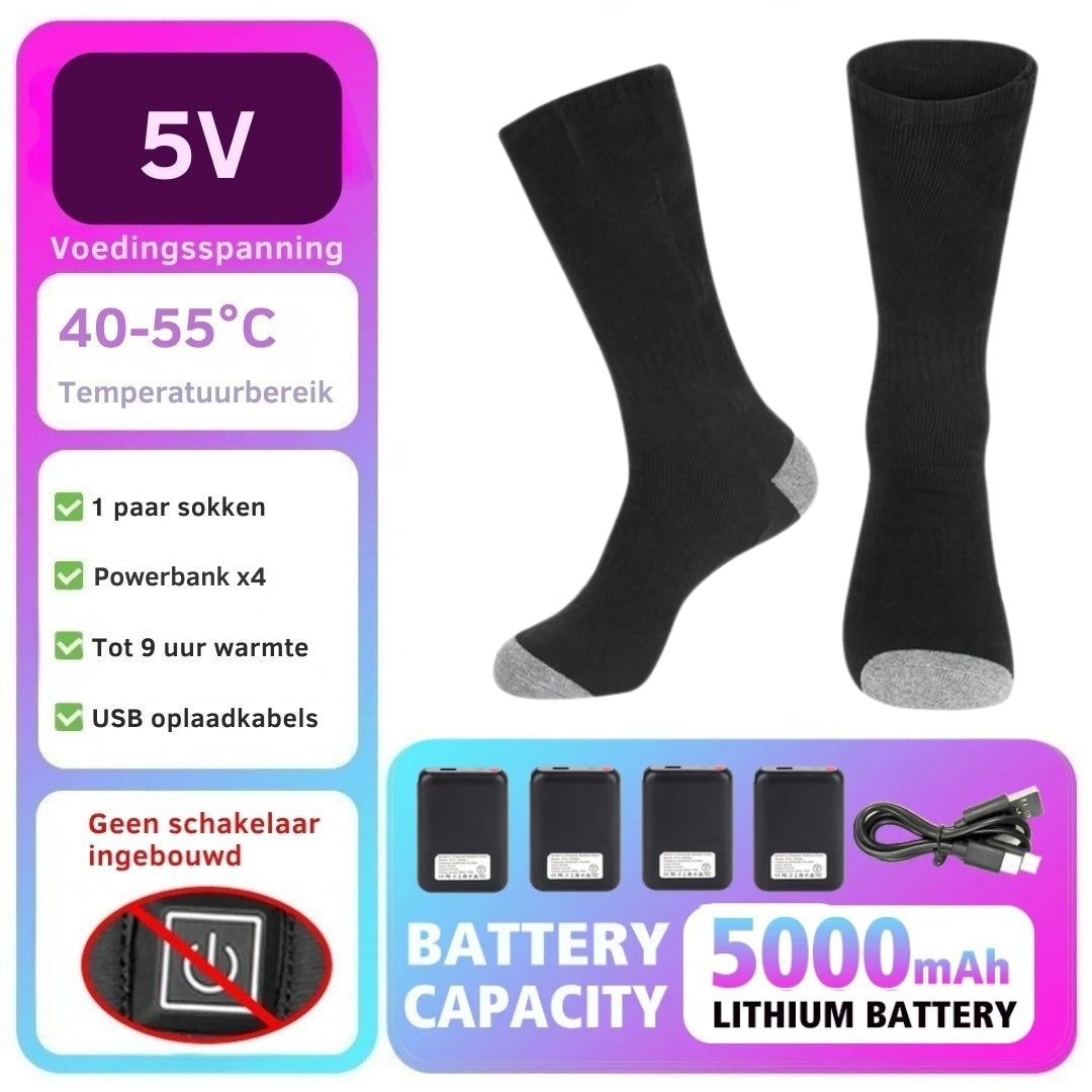 HeatCore Sokken – Verwarmd!