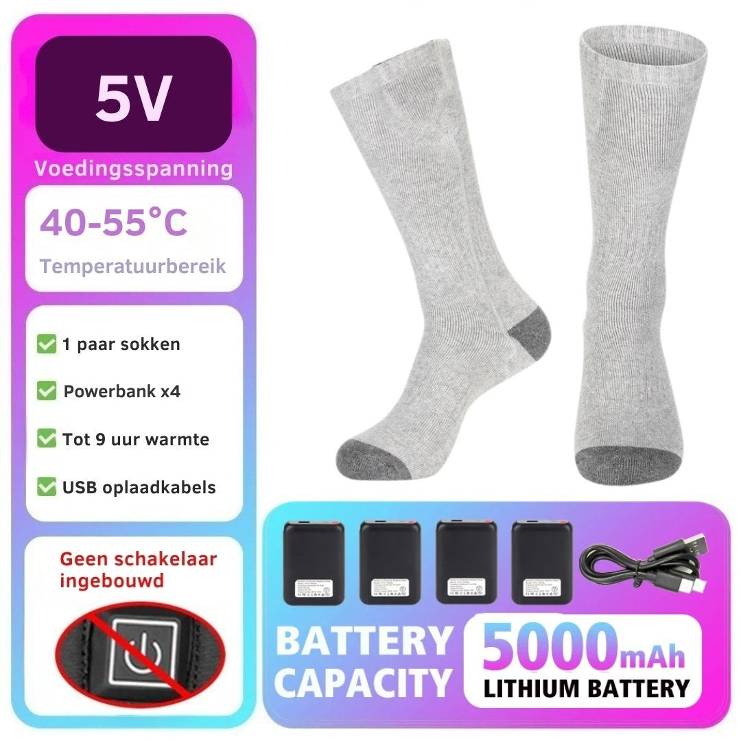 HeatCore Sokken – Verwarmd!