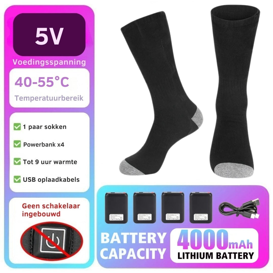 HeatCore Sokken – Verwarmd!