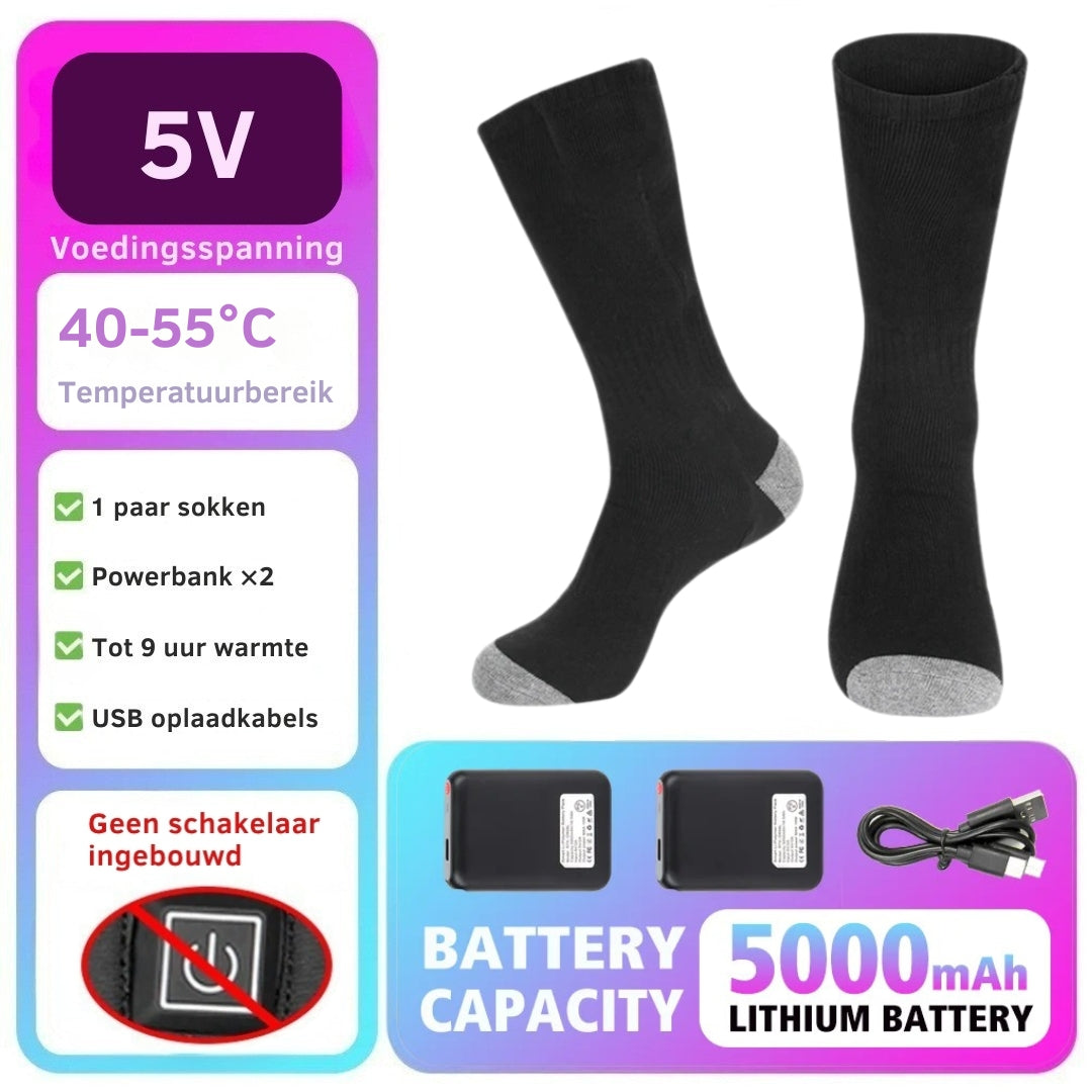 HeatCore Sokken – Verwarmd!