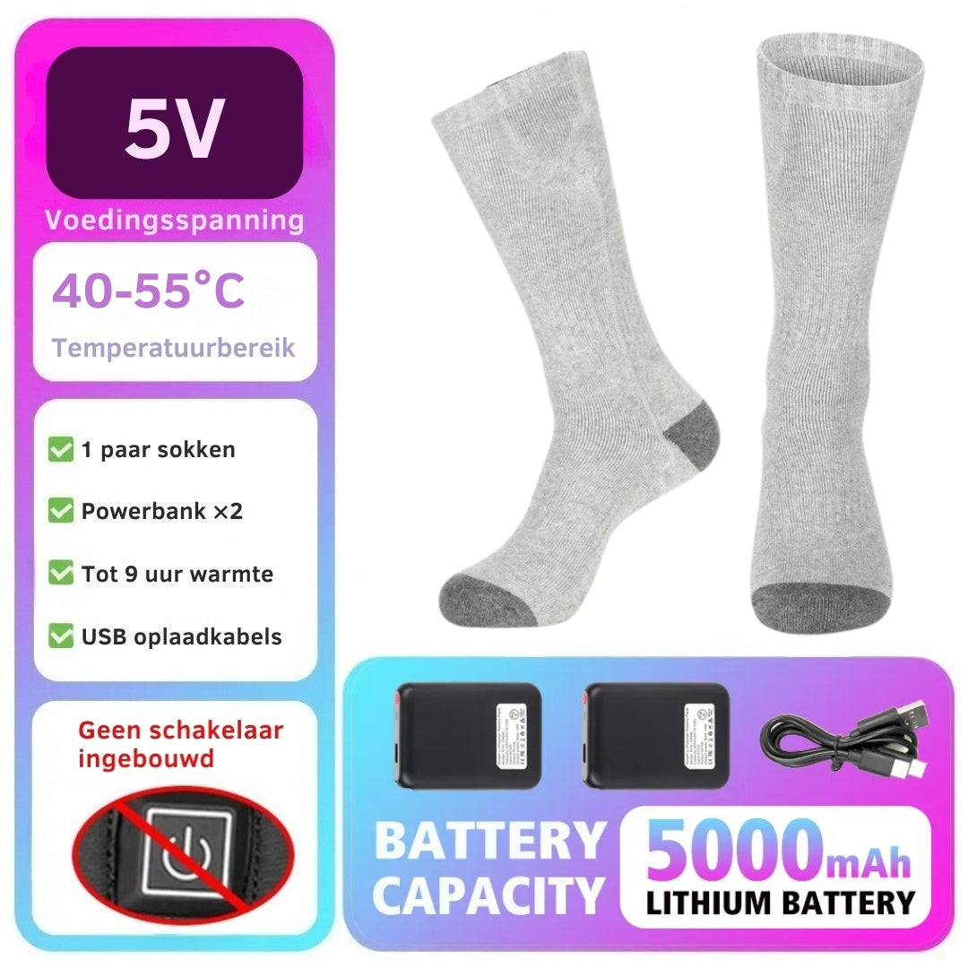 HeatCore Sokken – Verwarmd!