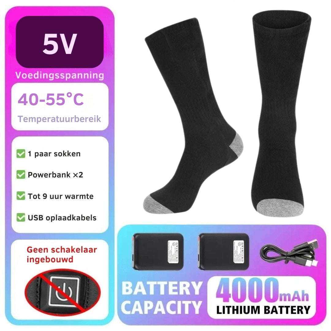 HeatCore Sokken – Verwarmd!