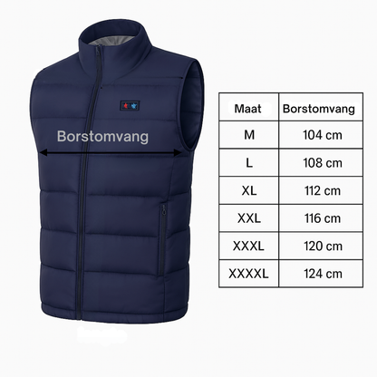 HeatCore Jacket - Verwarmde Outdoor Vest voor Heren & Dames