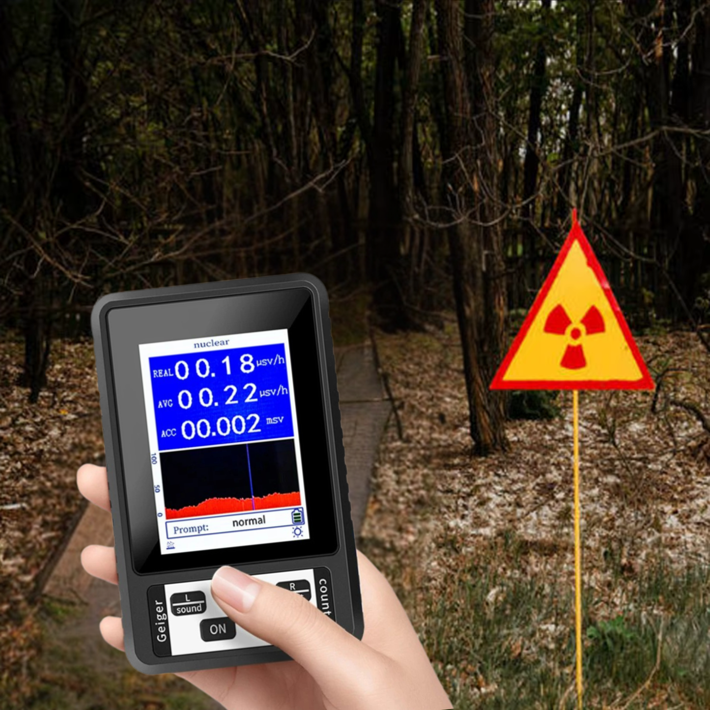 CrisisScan Stralingsdetector