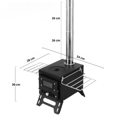 CampBlaze Stove – De Ultieme Outdoor Camping Houtkachel