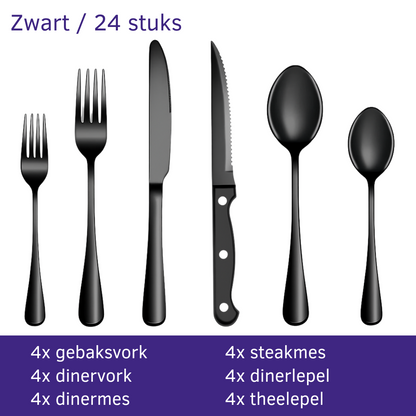 CoreWare Dining Kit – Duurzaam RVS Bestek voor Thuis & Outdoor