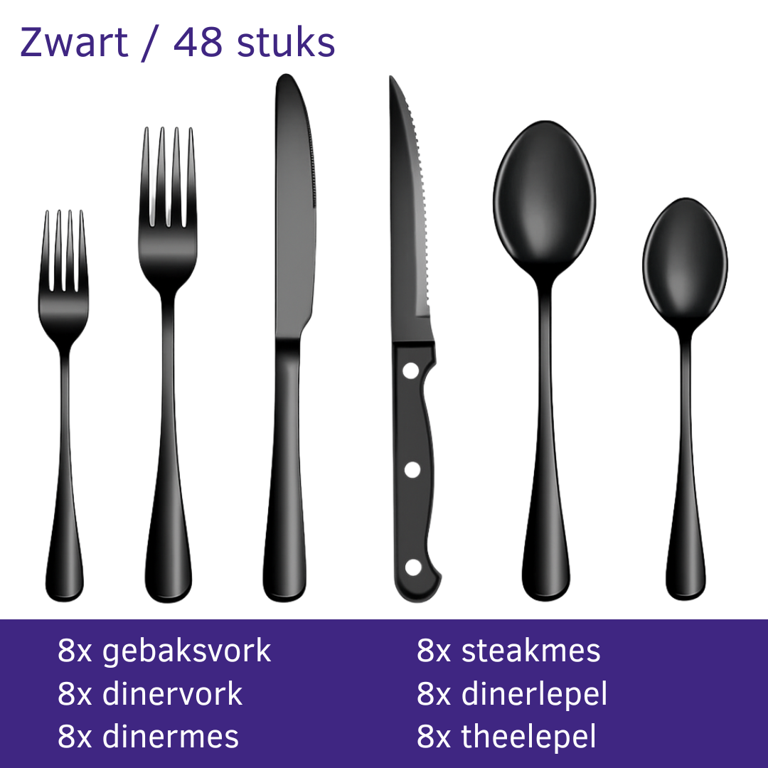 CoreWare Dining Kit – Duurzaam RVS Bestek voor Thuis & Outdoor