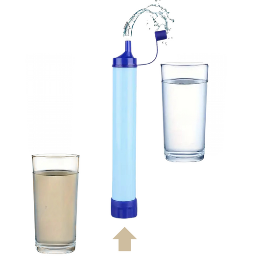 CrisisClear Prep Rietje  – Jouw betrouwbare oplossing voor schoon drinkwater en waterzuivering in noodsituaties