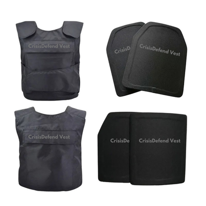 CrisisDefend Vest & Plate Kogelwerend Vest – NIJ Klasse III PE Veiligheidsuitrusting