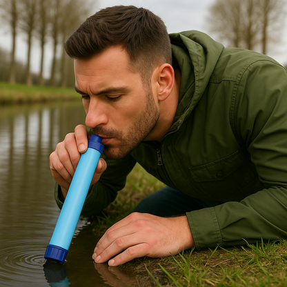 CrisisClear Prep Rietje – Het Échte Nood Waterfilter