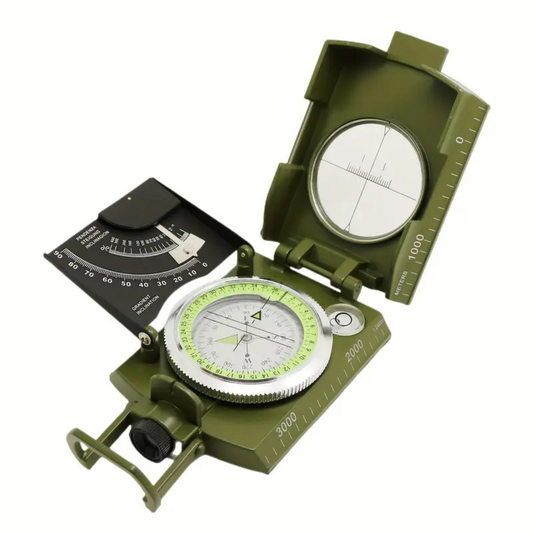 Delta Compass – Luminous Tactisch Kompas, Waterdicht & Zonder Batterij
