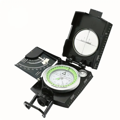Delta Compass – Luminous Tactisch Kompas, Waterdicht & Zonder Batterij