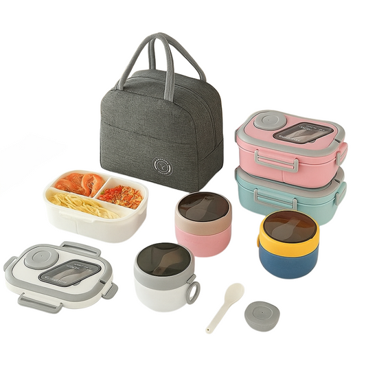 DailyPrep – Slim voorbereid met compact design lunchbox voor functioneel eten onderweg