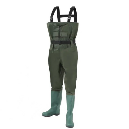 FloodGuard Survival Wadpak – Waterdichte One-Piece met Laarzen