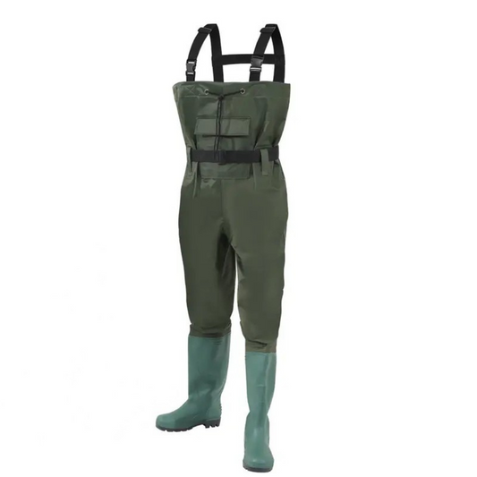 FloodGuard Survival Wadpak – Waterdichte One-Piece met Laarzen