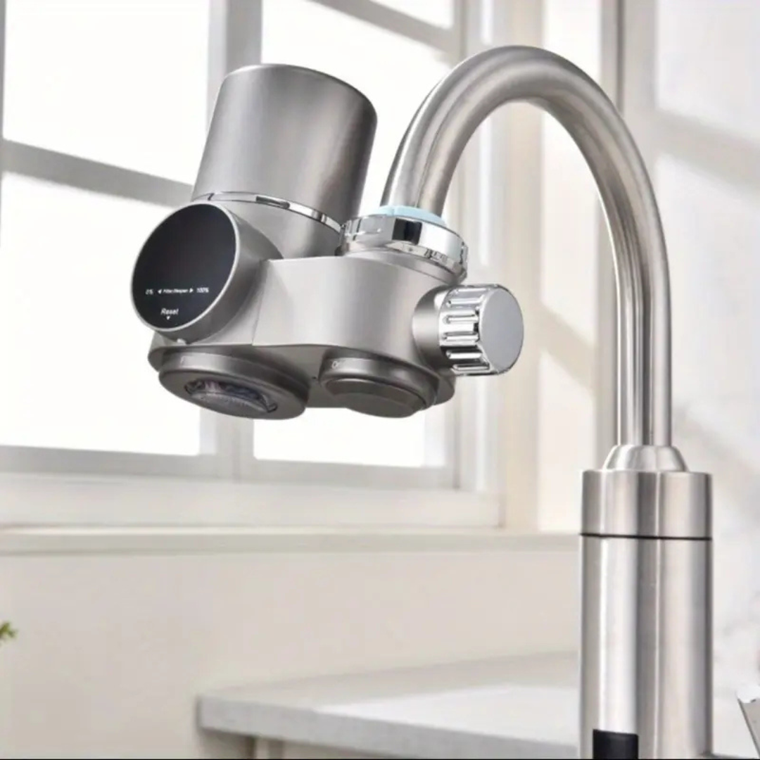 FreshTap Pro Kraanfilter  Gezond, Zuiver Water – Direct Uit Jouw Kraan. Geen Gedoe. Geen Stroom Nodig.