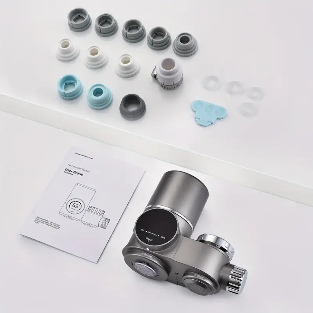 FreshTap Pro Kraanfilter  Gezond, Zuiver Water – Direct Uit Jouw Kraan. Geen Gedoe. Geen Stroom Nodig.