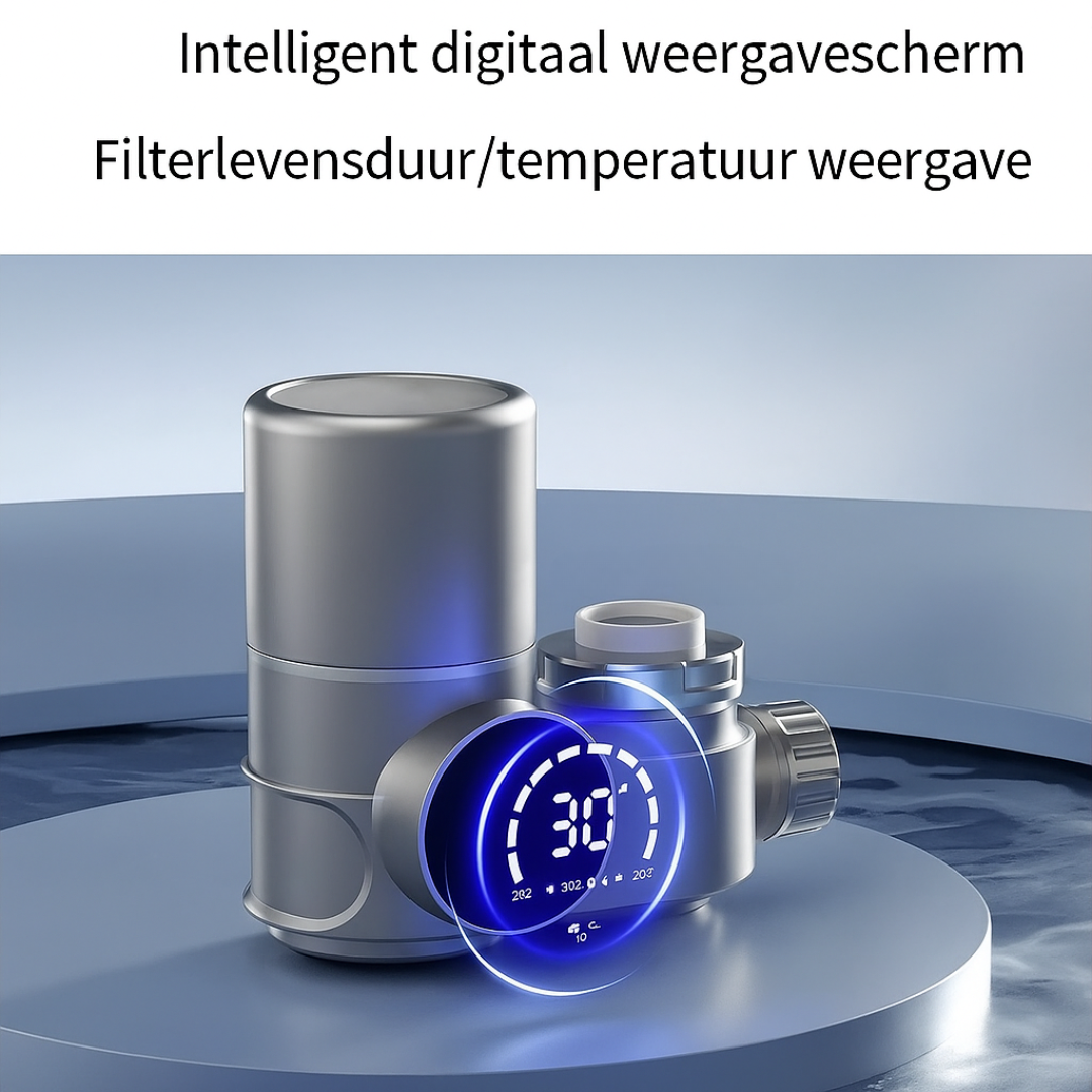 FreshTap Pro Kraanfilter  Gezond, Zuiver Water – Direct Uit Jouw Kraan. Geen Gedoe. Geen Stroom Nodig.