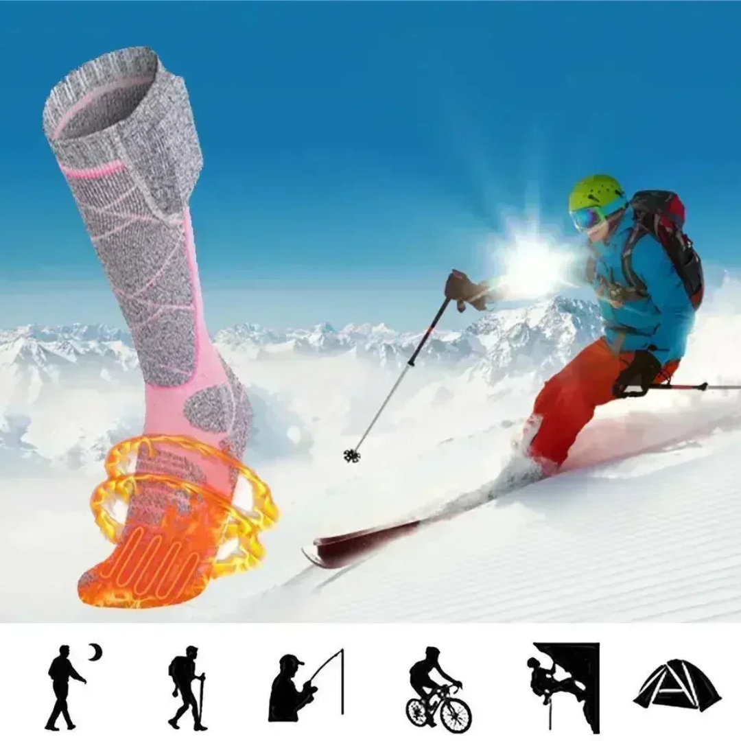 HeatSox Verwarmde Wintersokken - Hou je voeten warm, droog & comfortabel – altijd en overal.