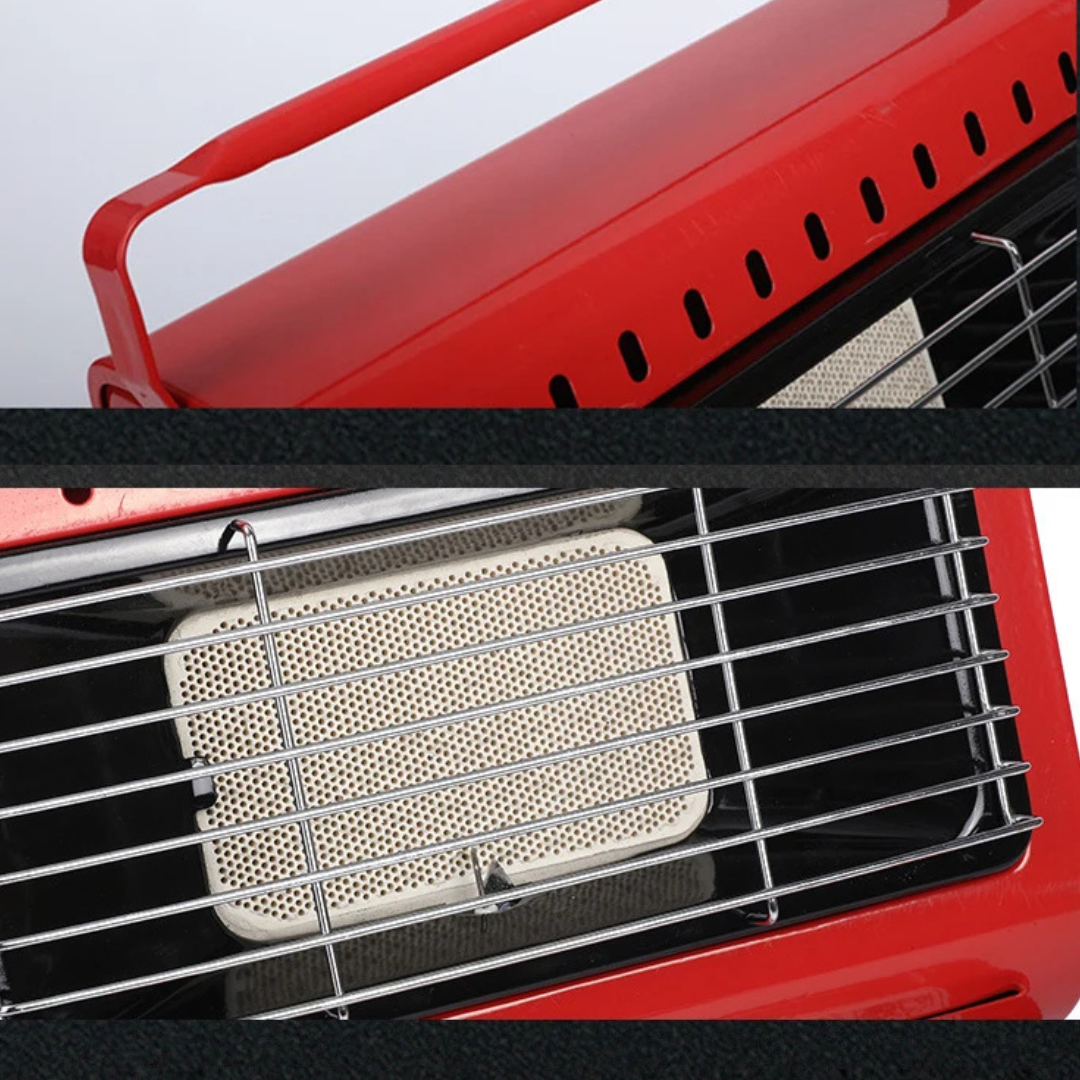 HeatGuard Twin – Dubbele Coherente Warmtebron Butaanverwarmer