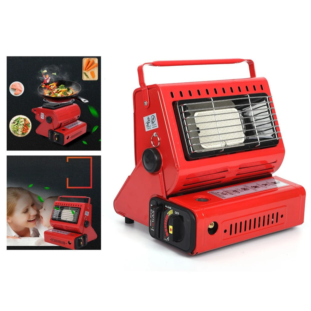 HeatGuard Twin – Dubbele Coherente Warmtebron Butaanverwarmer