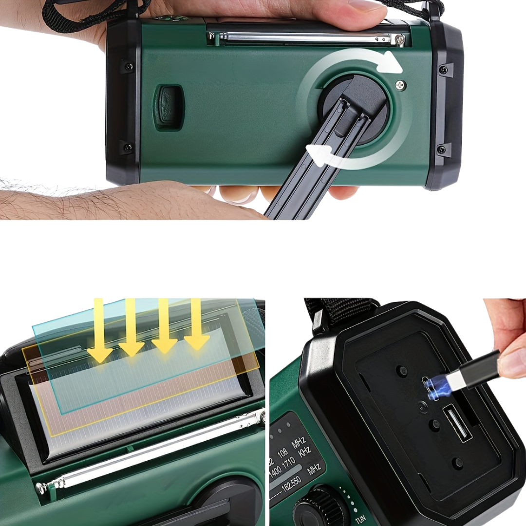 LifelineRadio - 10.000mAh Noodradio